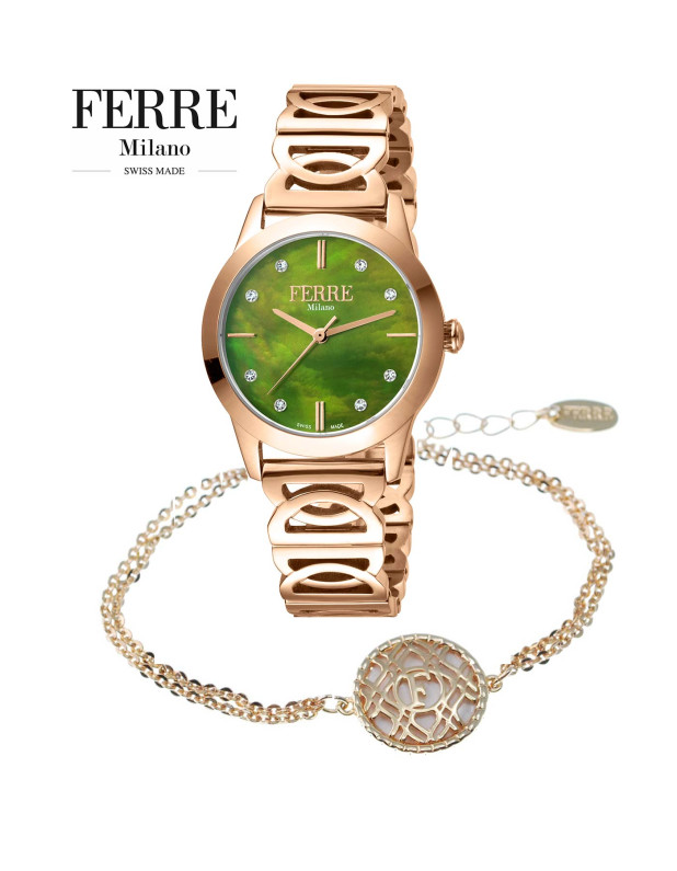 FERRE MILANO Ladies Watch With Bracelet